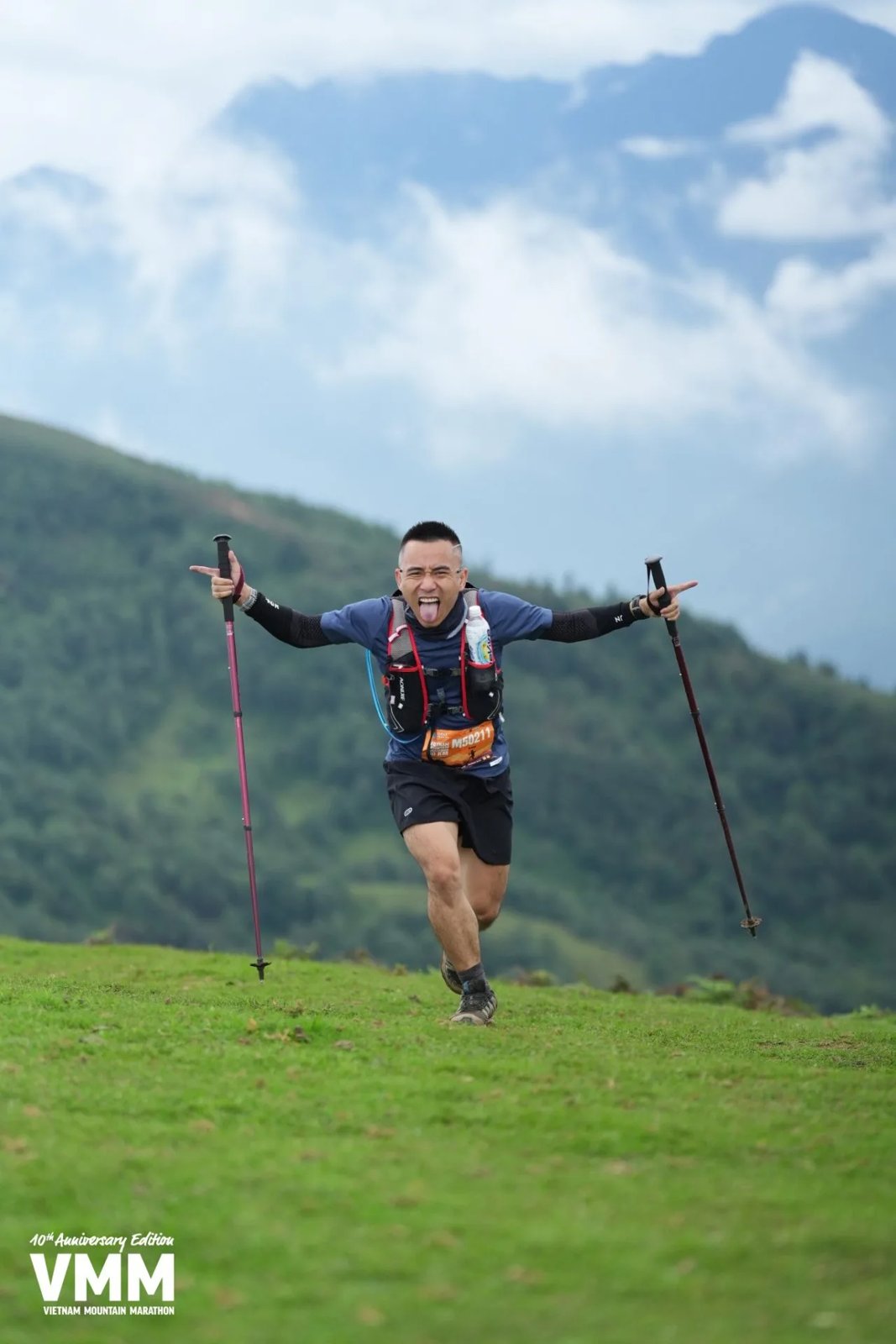 Anh Cả Hàng Hiệu Lê Đình Thìn tại giải chạy Vietnam Mountain Marathon