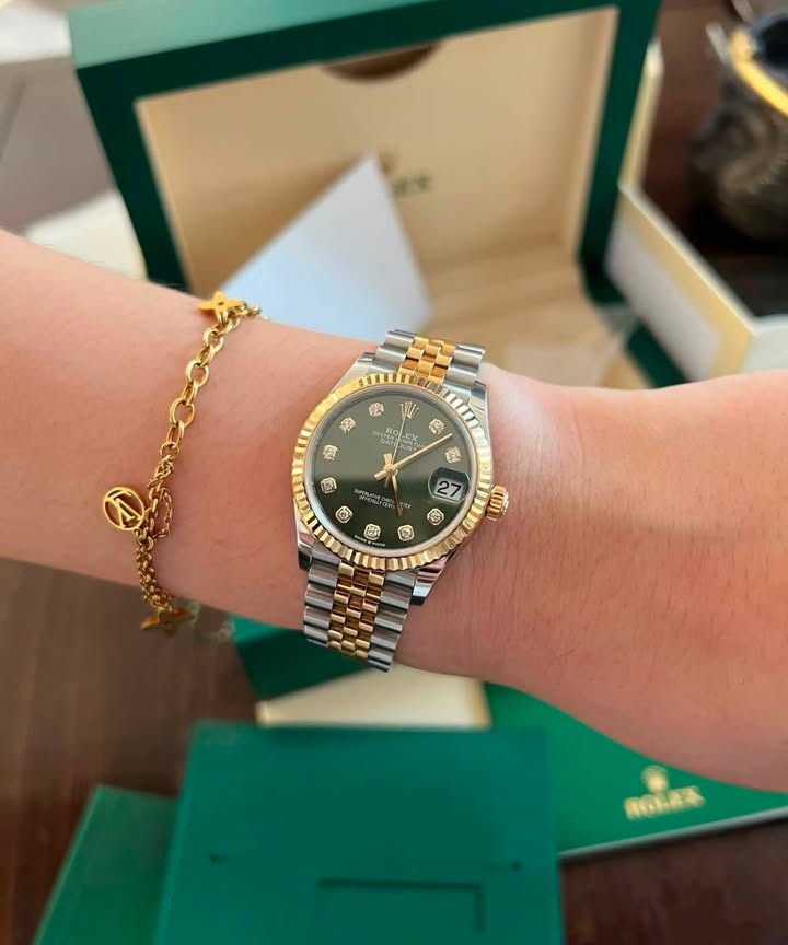 Rolex Datejust 36 Demi Yellow Gold