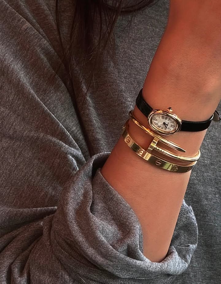 Đồng hồ Cartier Baignoire Mini Yellow Gold