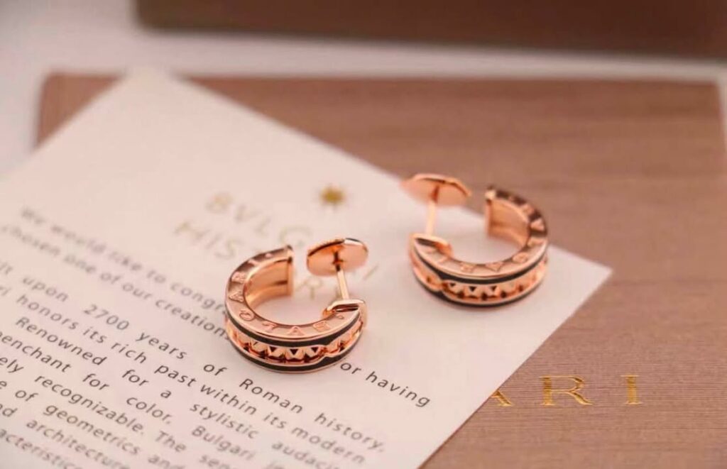 Bông tai Bvlgari B.zero1 Rock Rose Gold