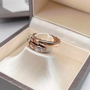Nhẫn BVL Serpenti Viper Rose Gold