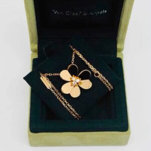 Dây chuyền VCA Frivole Large Yellow Gold