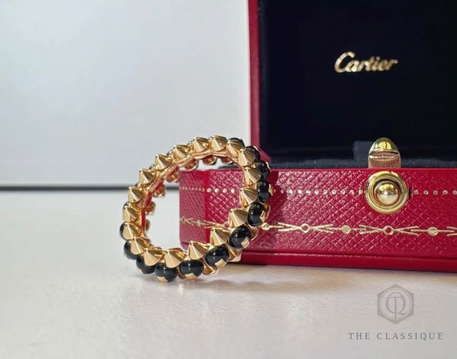 Nhẫn Cartier Clash de Cartier Onyx Rose Gold
