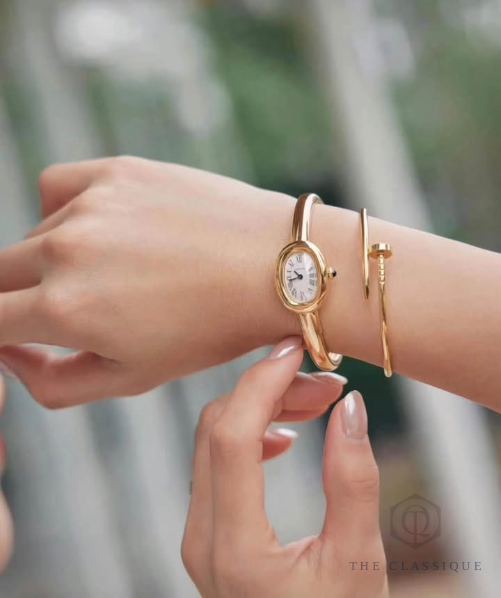 Vòng tay Cartier Juste un Clou Small Yellow Gold