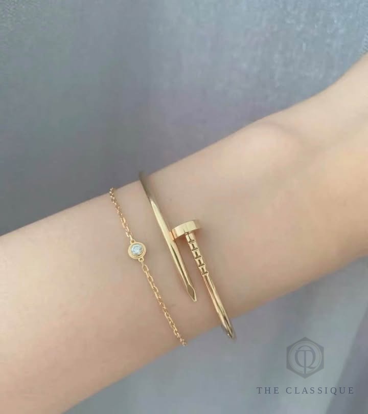 Vòng tay Cartier Juste un Clou Small Yellow Gold