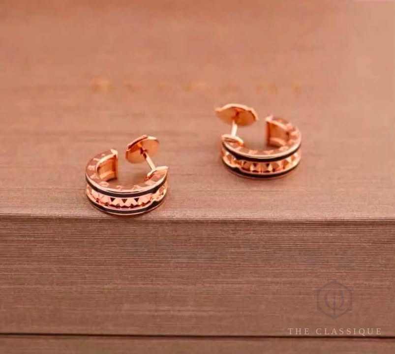 Bông tai BVL B.zero1 Rock Rose Gold