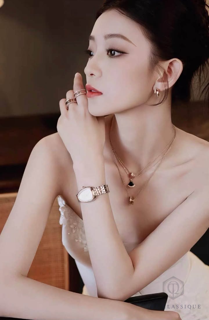 Dây chuyền BVL Bzero1 Mini Đính Kim Rose Gold