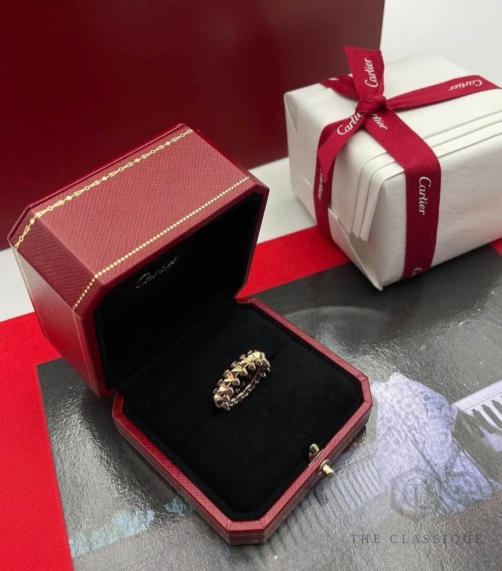 Nhẫn Cartier Clash Medium Rose Gold