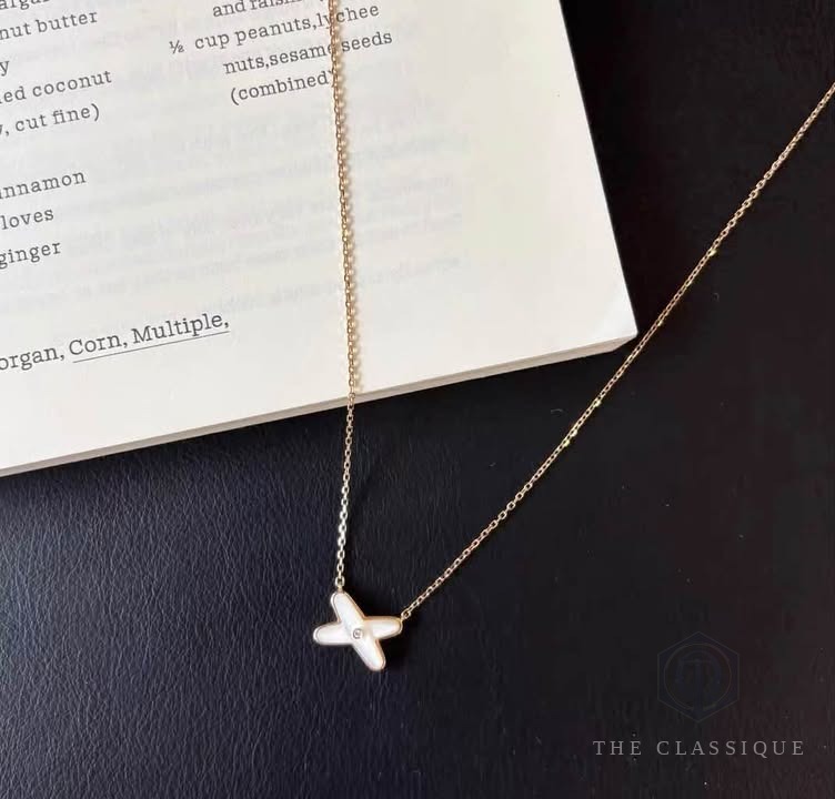 Dây chuyền Chaumet Liens MOP Đính Kim
