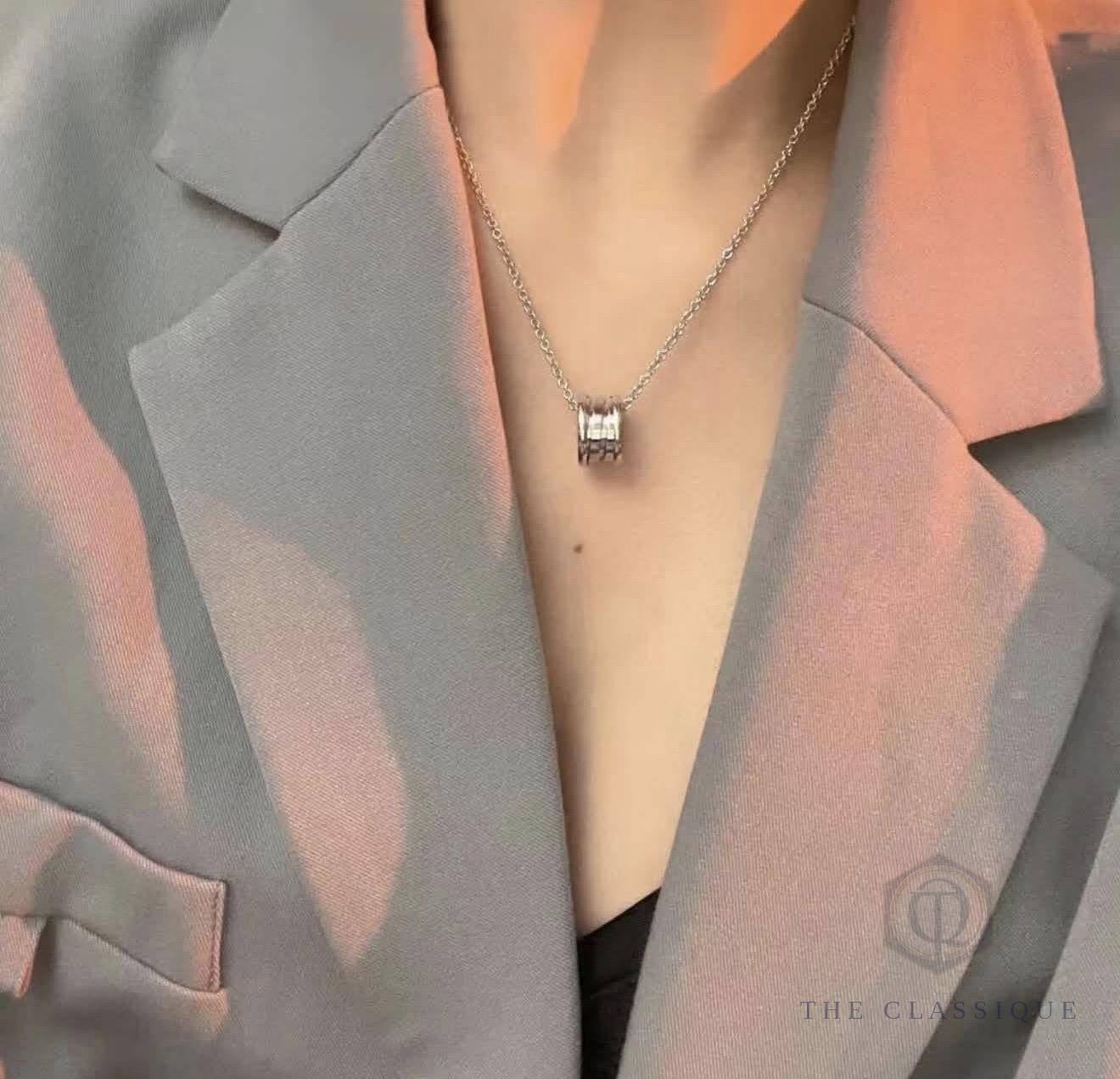 Dây chuyền Bvlgari BVL B.zero1 Small 18K White Gold