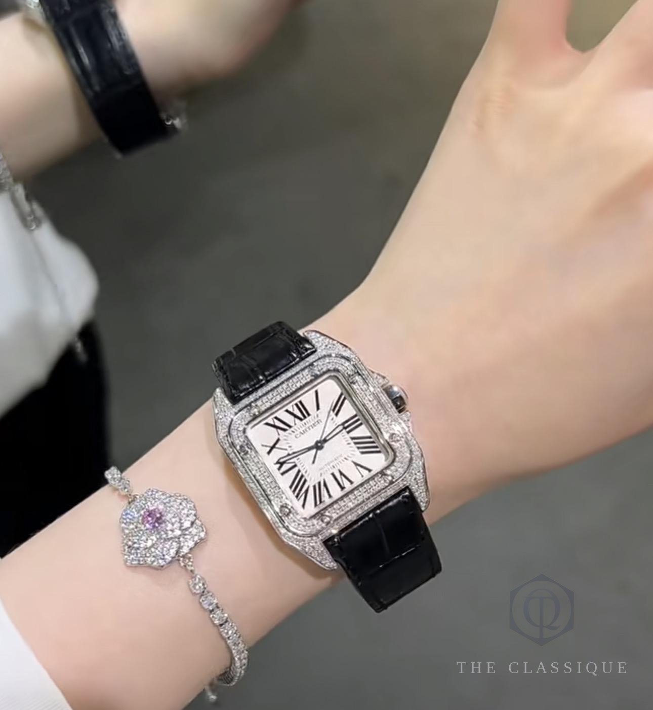 Đồng hồ Cartier Santos 100 nam W20073X8