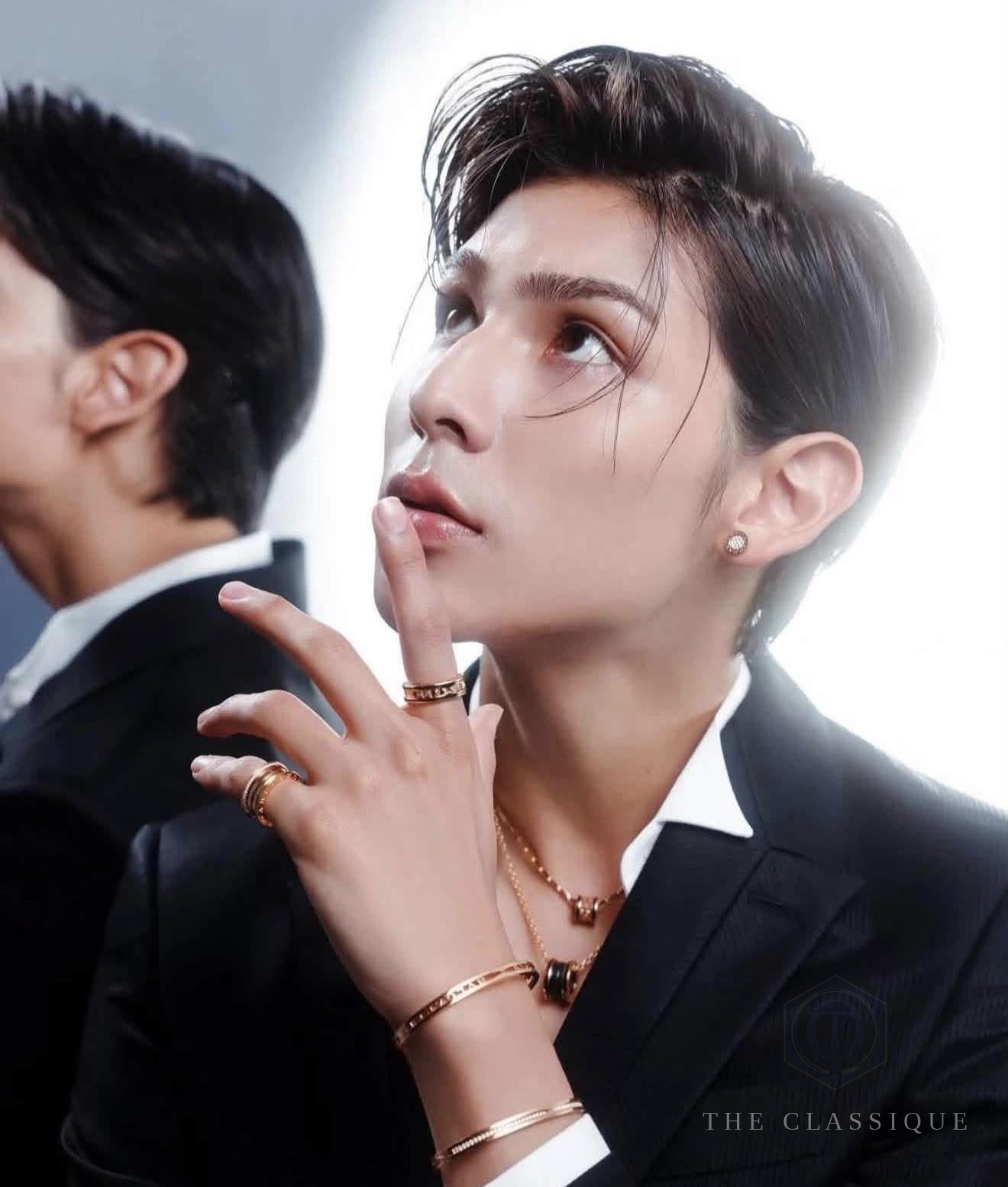 Nhẫn Bvlgari BVL B.zero1 Rock Rose Gold 2 band