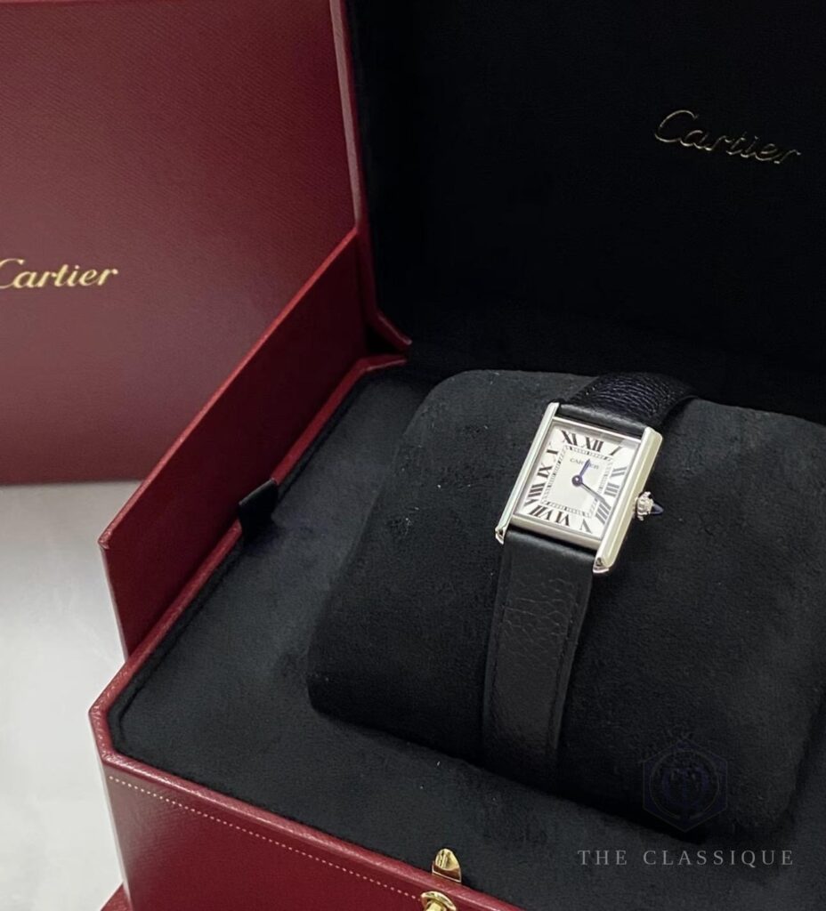 Đồng hồ Cartier Tank Must de Cartier WSTA0136 máy quartz