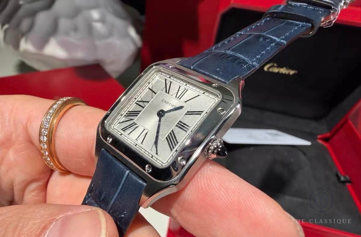 Đồng hồ Cartier Santos-Dumont WSSA0086