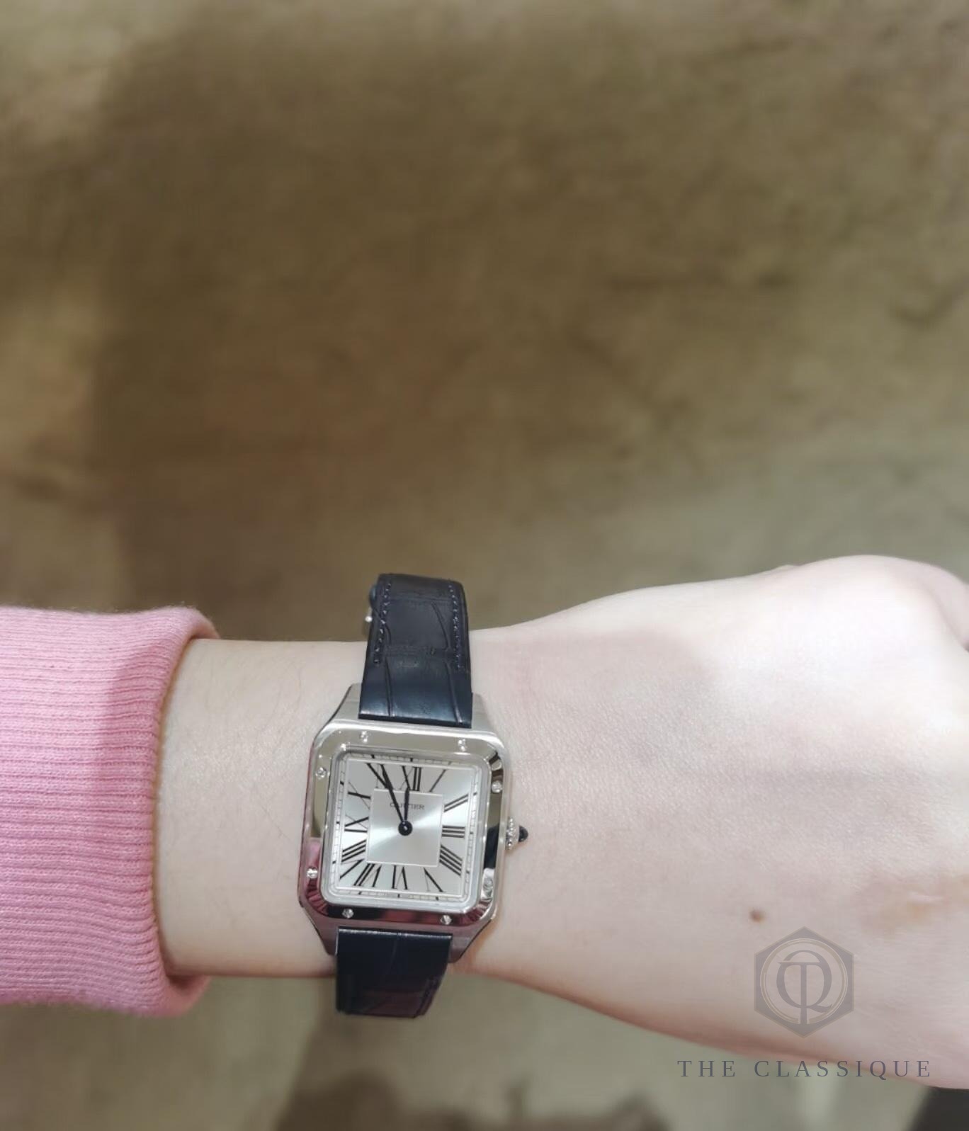 Đồng hồ Cartier Santos-Dumont WSSA0086